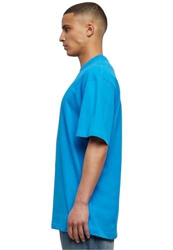 Thumbnail 3 de Urban Classics TB006-Tall tee: Camiseta hombre azul Turquoise, corte más largo y talla 6XL