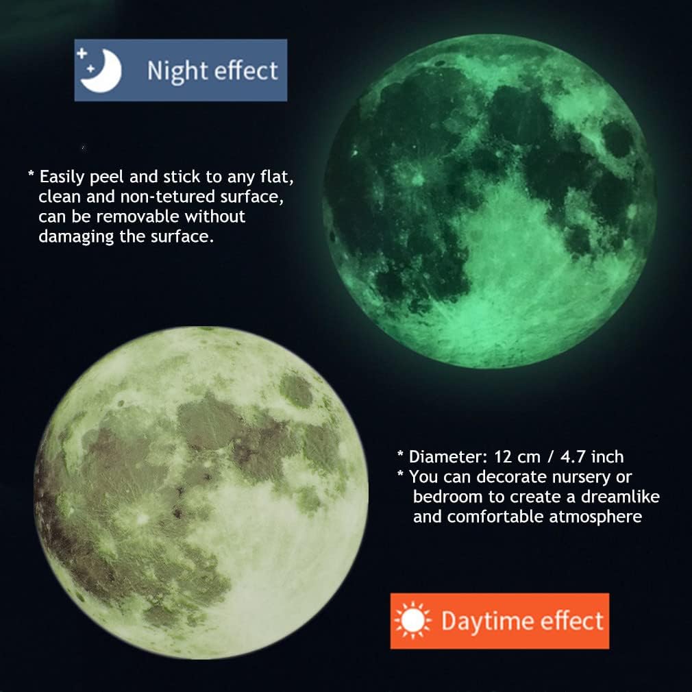 Thumbnail 4 de Morices 516 Pcs Glow in The Dark Wall Stickers: Starry Ceiling & Wall Décor Set