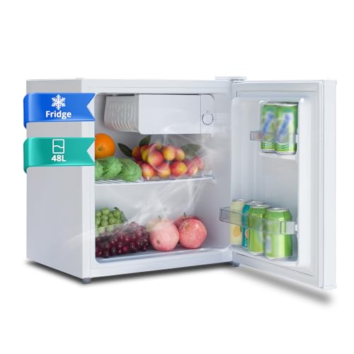 Detalle de SMETA Mini Counter Fridge 48L: Compact Table Top Cooler for 0–10°C Storage