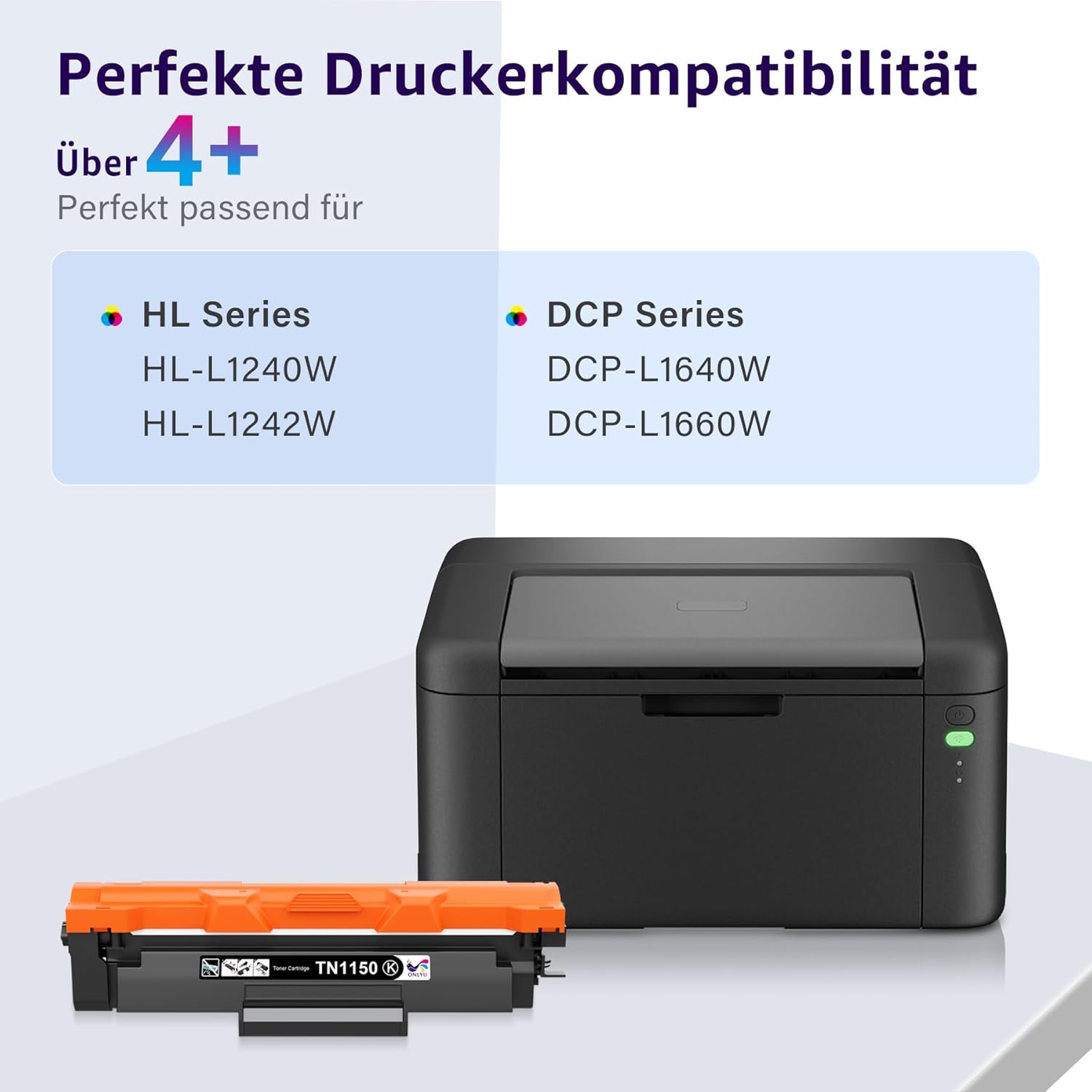 Thumbnail 3 de ONLYU TN1150 kompatibler Toner für Brother TN1150 (TN-1150) in Schwarz