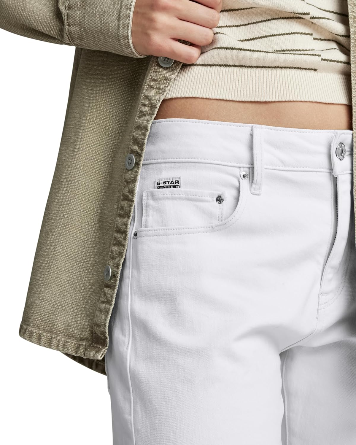 Detalle de G-Star Donne Kate Boyfriend Jeans: jeans dalla vestibilità rilassata con stile casual