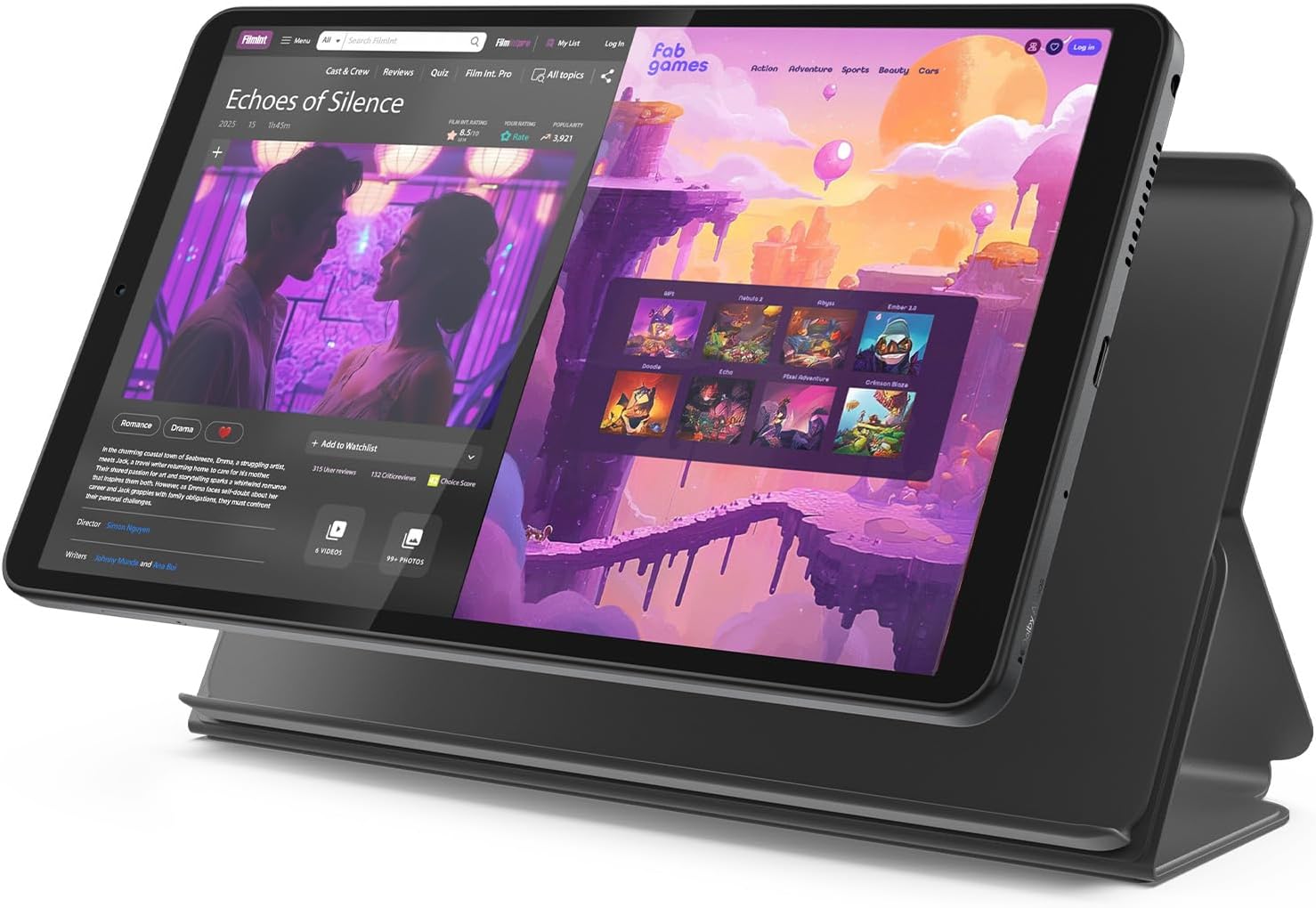 Detalle de Lenovo Tab One 8.7-inch HD tablet