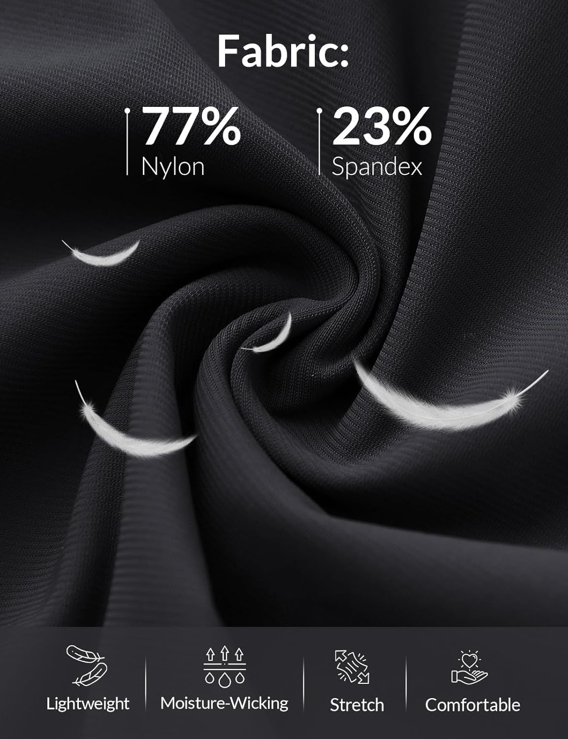 Thumbnail 3 de baleaf Damen-Wanderhose Cargohose Capri Cargohose atmungsaktiv & schnelltrocknend mit Reißverschlusstaschen