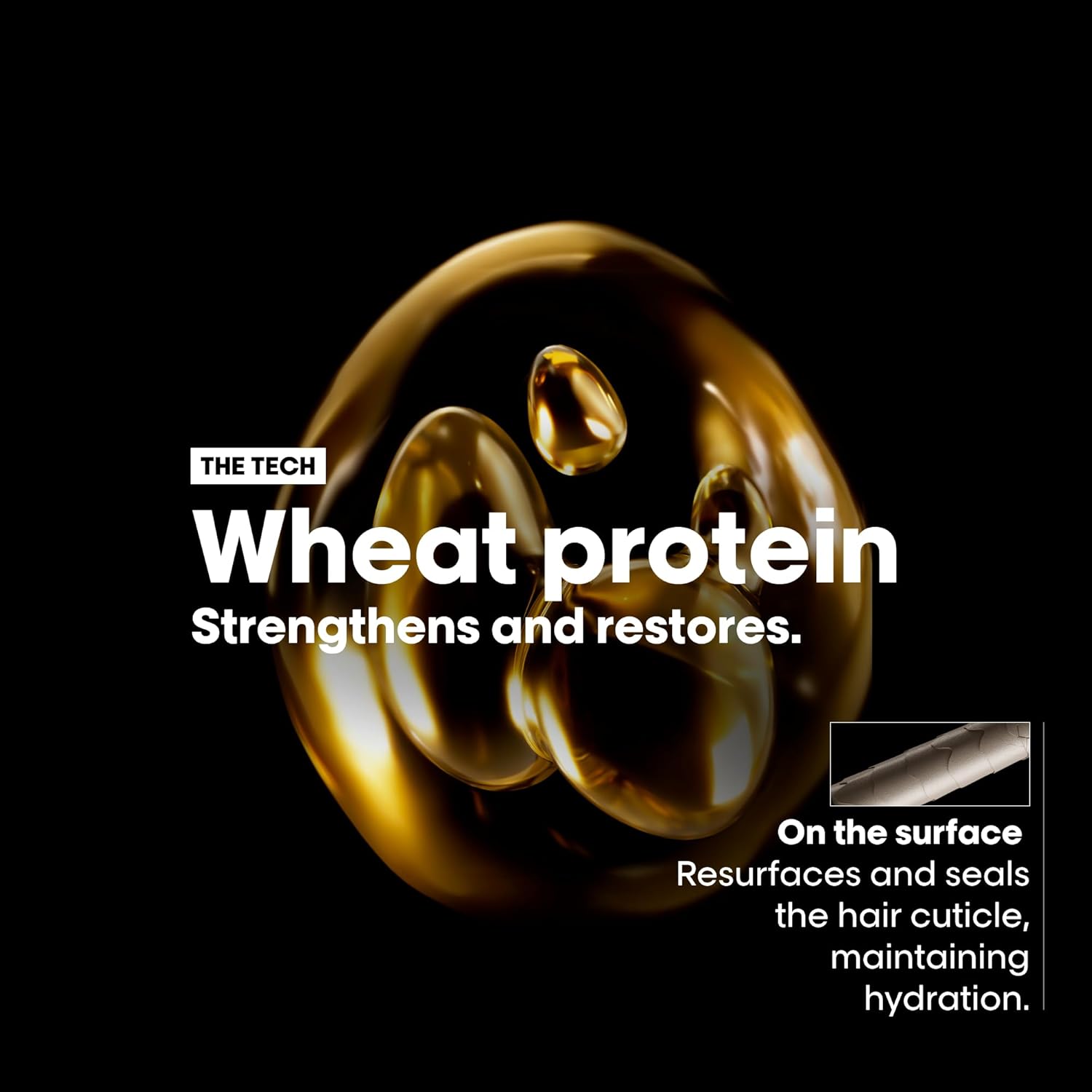 Thumbnail 6 de L’Oréal Professionnel Serie Expert Absolut Repair mask with protein and gold quinoa, 250 ml