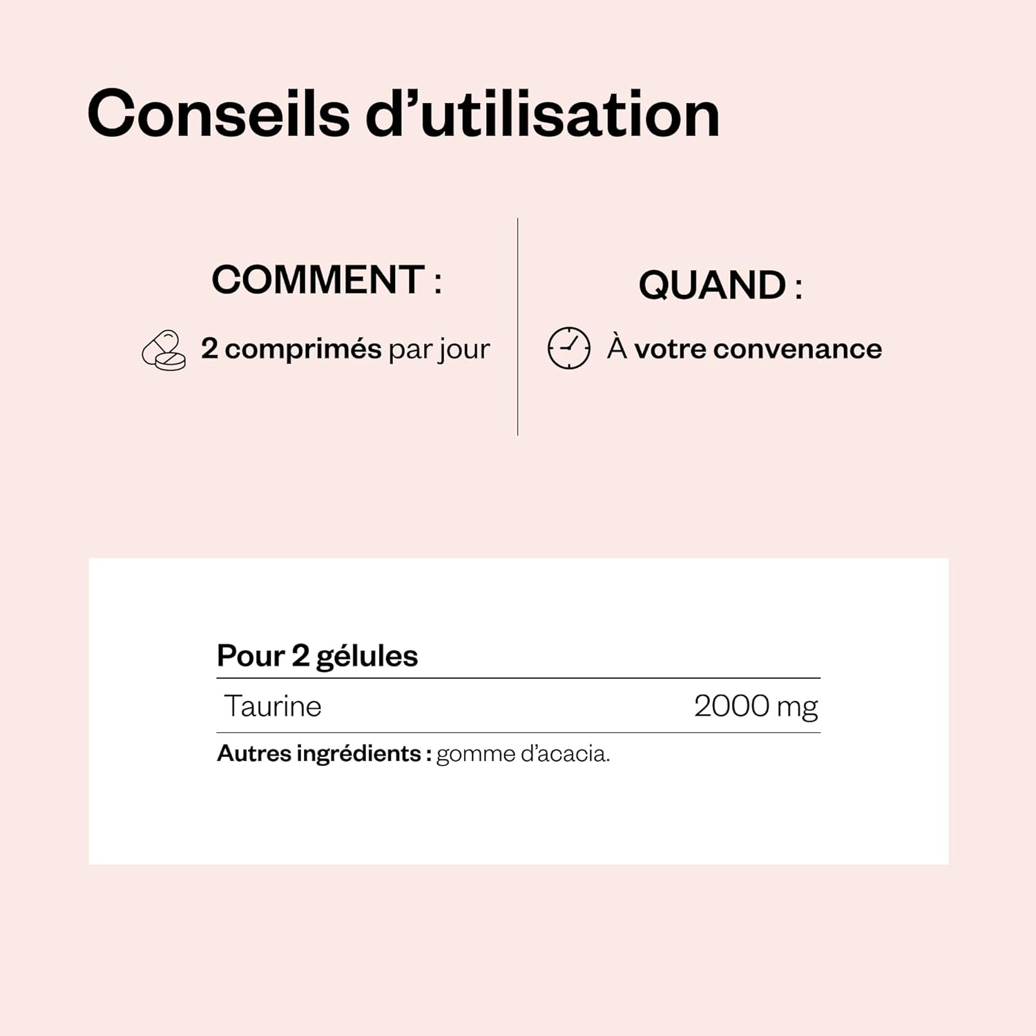 Thumbnail 5 de Taurine Supersmart – soutien polyvalent pour l’effort physique et la concentration