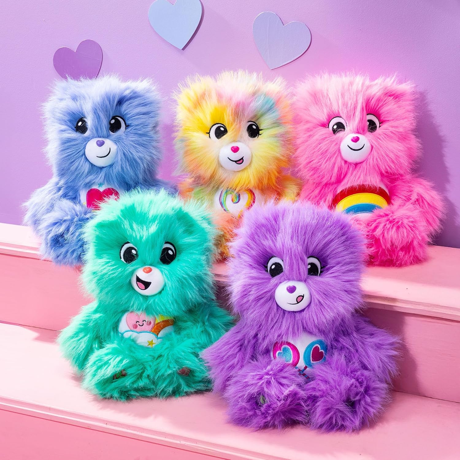 Thumbnail 2 de Basic Fun Care Bears 35cm Medium Plush – Super Fuzzies Blind Assortment