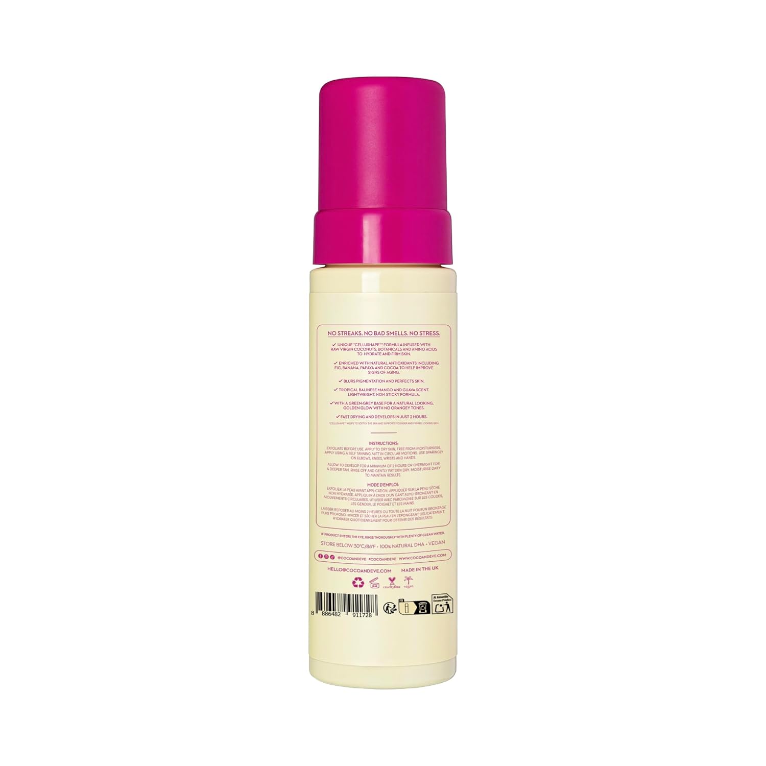 Detalle 2 de Coco & Eve Sunny Honey Bali Bronzing Self Tanner 6.7 fl oz