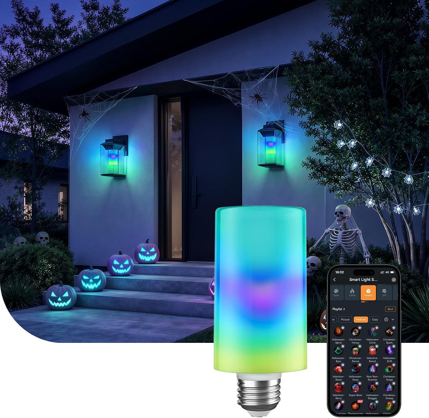 Detalle de Linkind Smart Light Stick Smart Bulb, 850 Lumens, 50 Color Zones