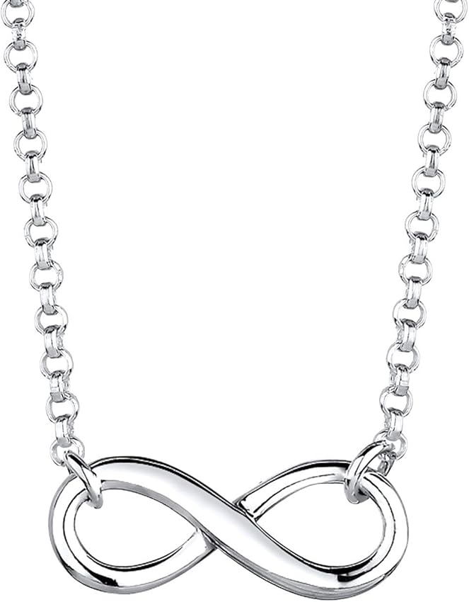 Elli Collar Mujer Infinity 38 cm 925 plata