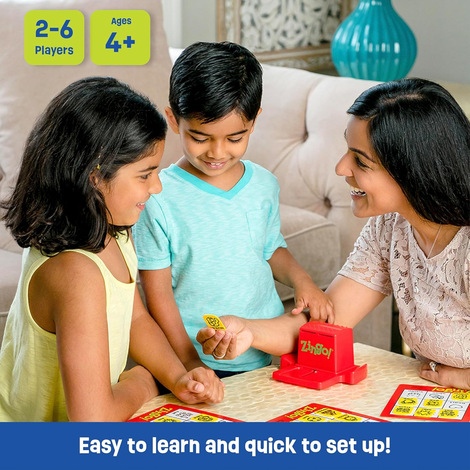 Thumbnail 2 de ThinkFun Zingo Bingo Preschool Game