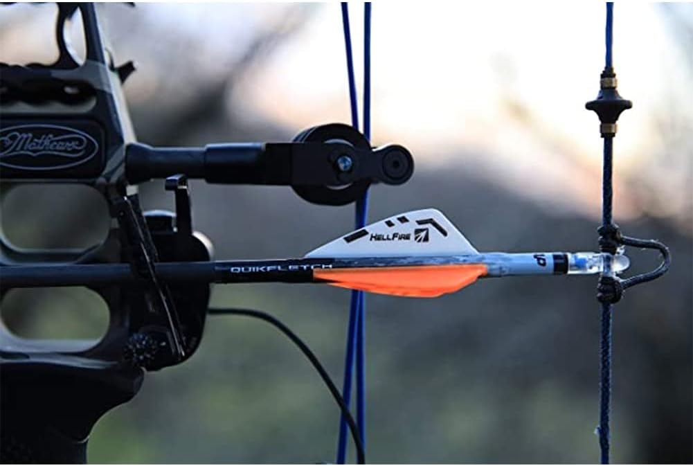 Detalle de New Archery Products Arrow Fletching System 2-inch Vanes