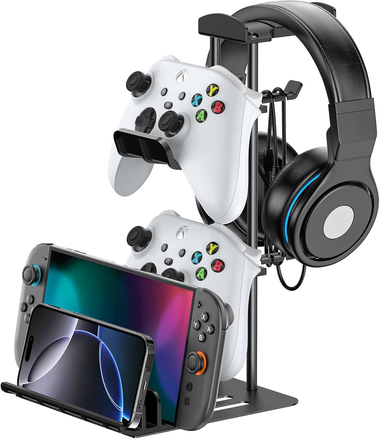 Detalle de KDD Headphone Stand, Game Controller Holder & Headset Stand for Desk