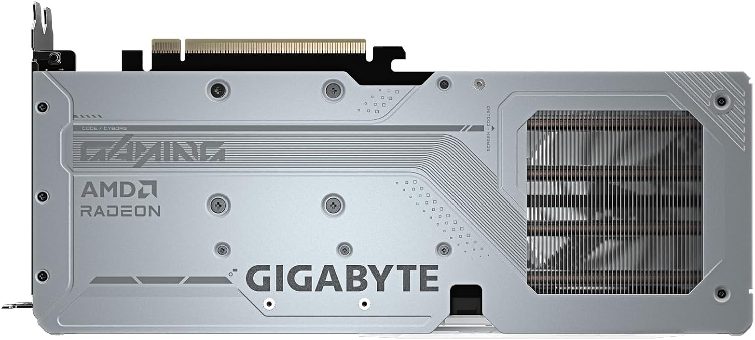 Detalle de Gigabyte Gaming Grafikkarte Radeon RX 9060 XT OC Ice 16G – GV-R906XGAMINGOCICE-16GD