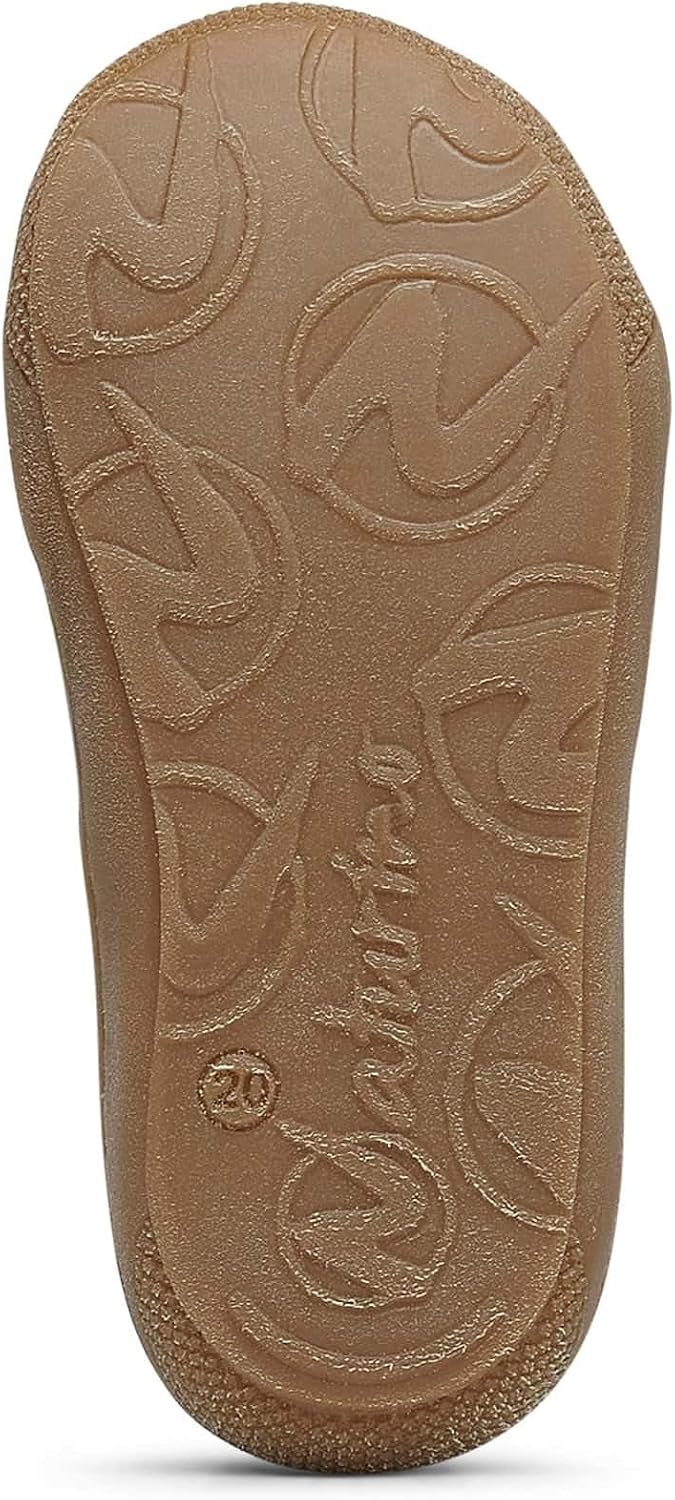 Detalle de Naturino Cocoon VL-Leather First-Steps Shoes: primi passi in pelle con chiusura a strappo