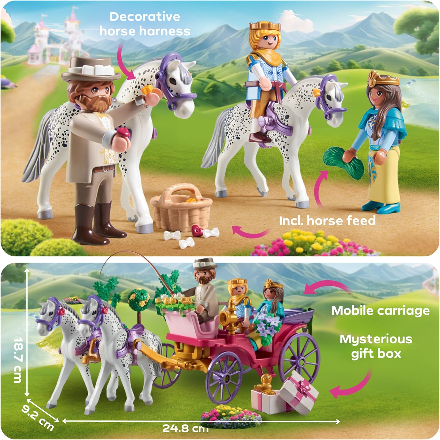 Detalle 2 de PLAYMOBIL Carriage Playset
