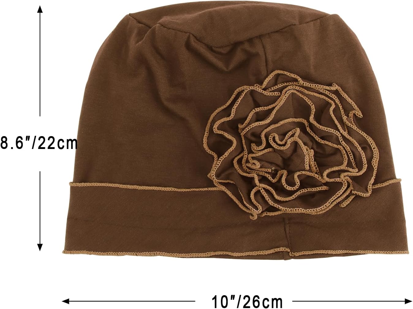 Thumbnail 5 de DRESHOW Chemo Turban Headwear Soft Cancer Headwrap Hat for Women Beanies Flowers Hair Loss Cap