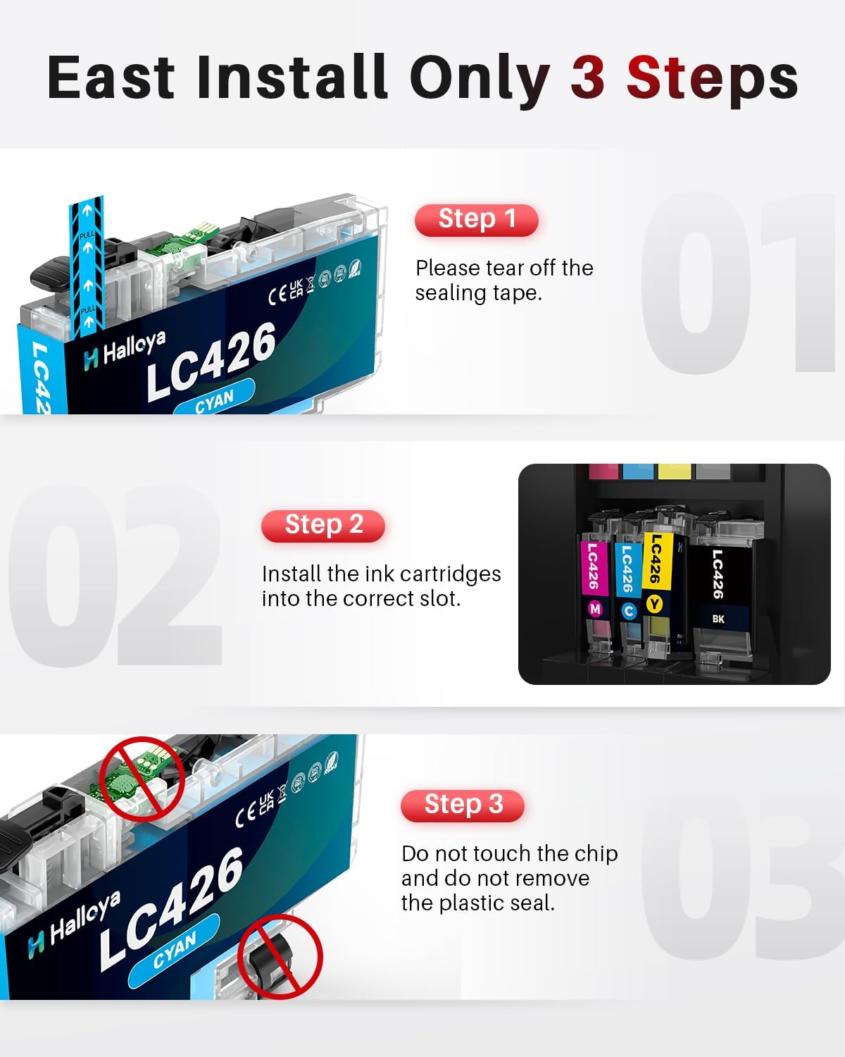 Thumbnail 5 de Halloya LC426 Cartouches 4 Pack đź–¨