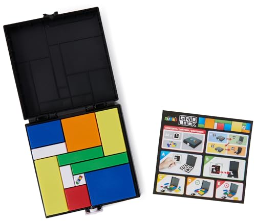 Detalle de RUBIK'S - Cubo Gridlock - Rompecabezas para Mentes Brillantes 🧩