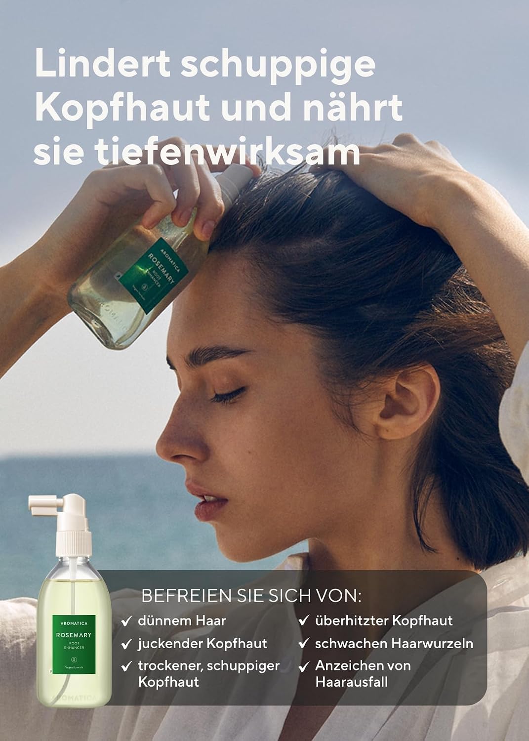 Detalle de AROMATICA Rosmarinwurzel-Verstärker 100 ml