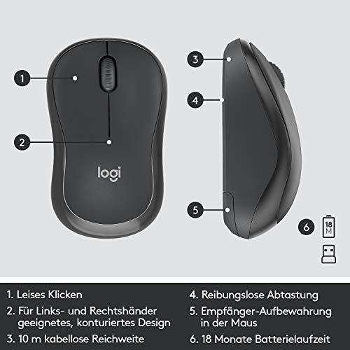 Thumbnail 7 de Logitech MK295 Silencioso Inalámbrico COMBO DEU QWERTZ