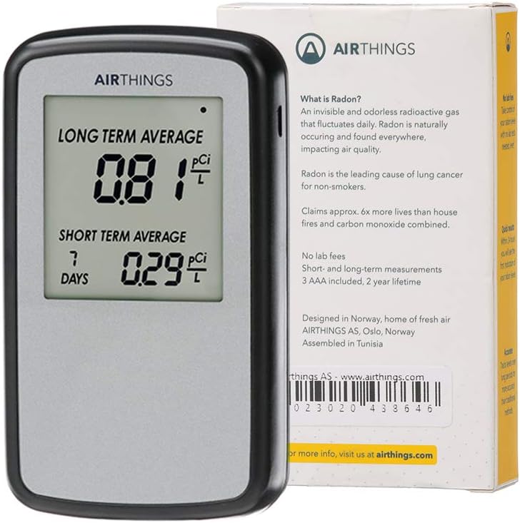 Thumbnail 4 de Airthings Corentium Home Radon Detector 223, pCi/L