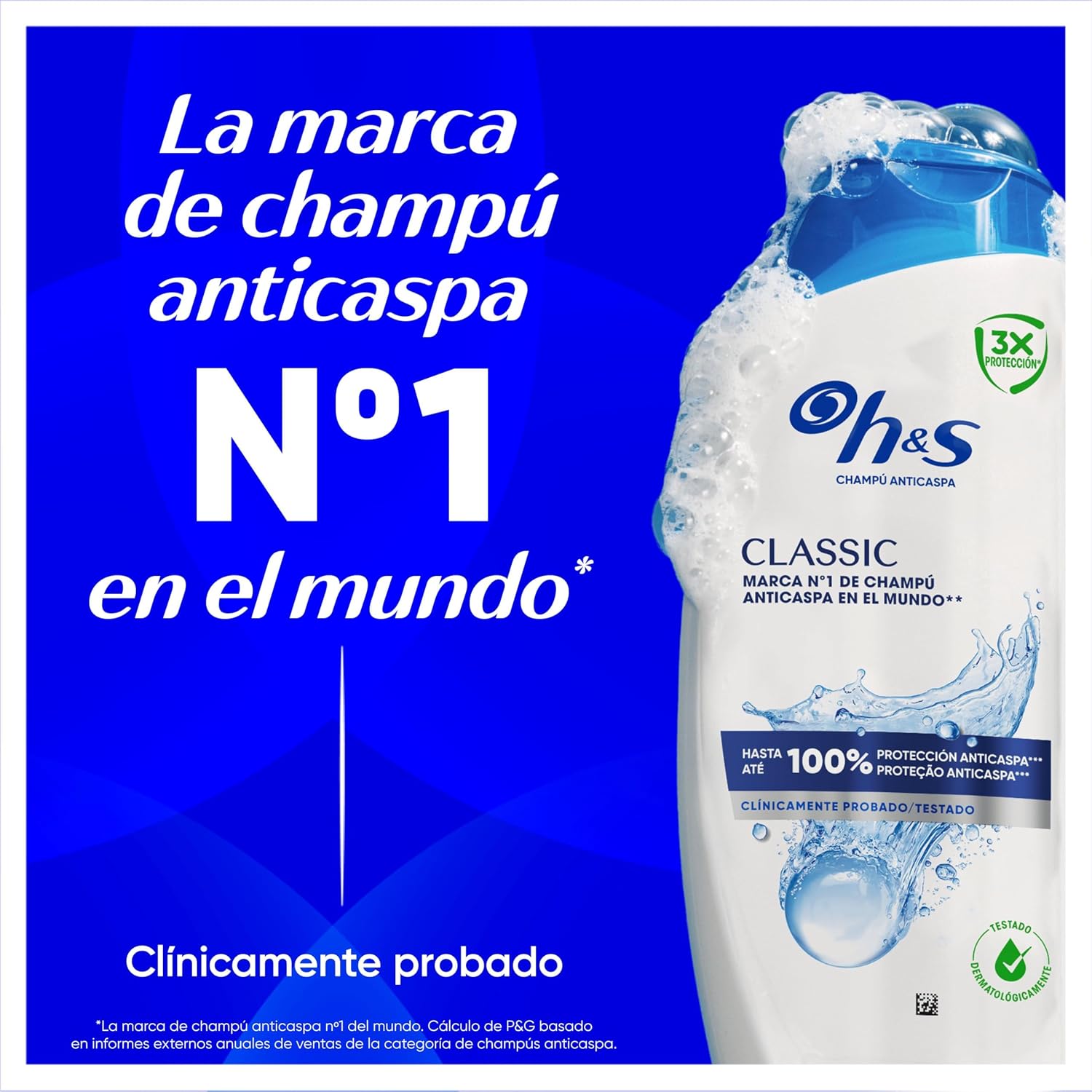 Thumbnail 1 de H&S Classic Champú Anticaspa 2x800ml