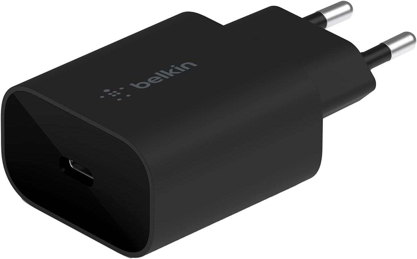 Belkin BoostCharge 25-W-Ladegerät mit PPS – USB-C PD 3.0 Schnelllader für iPhone, Samsung und mehr