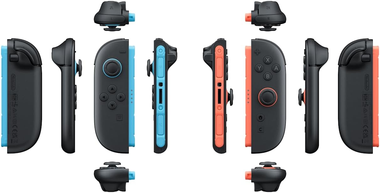 Detalle de Set duali Controller Joy-Con Rosso-Blu per Nintendo Switch 2