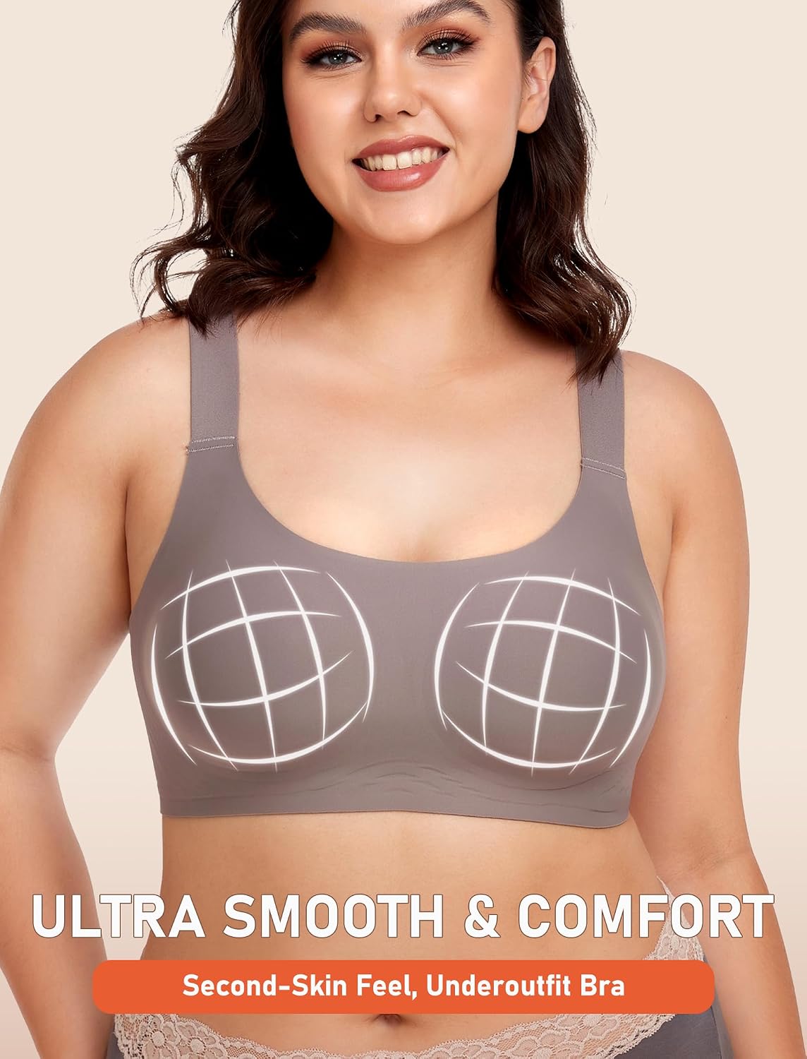 Detalle de Gailife Wireless Push Up Bra 55% Nylon