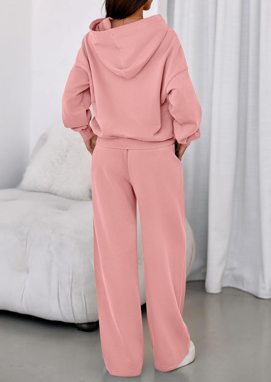 Detalle 2 de PRETTYGARDEN 2-Piece Hoodie Sweatpants Set