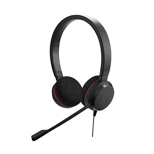 Detalle de Jabra Evolve 20 Auriculares estéreo para VoIP