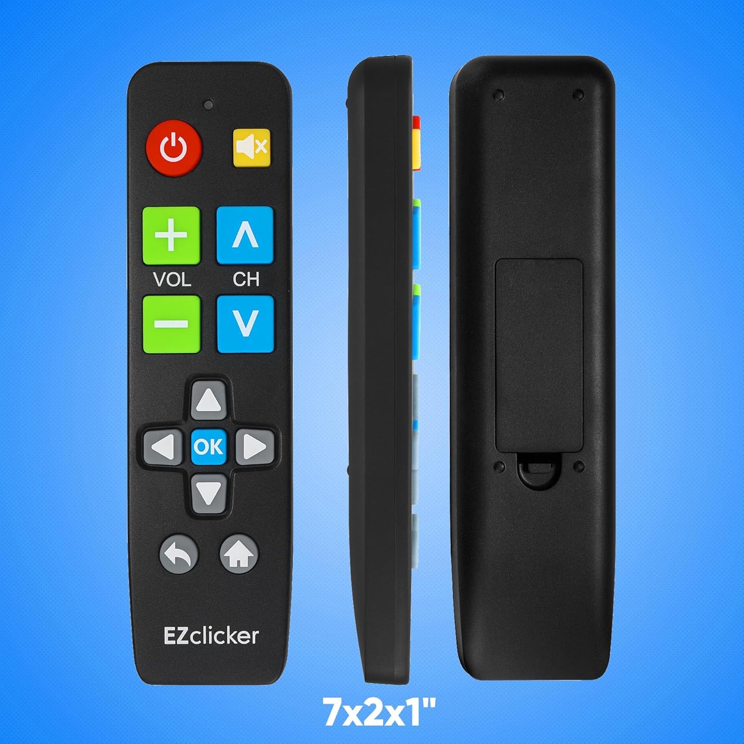 Thumbnail 6 de Samsung Replacement TV Remote (Big Button) for Samsung TVs Only — Black, easy-to-use controls