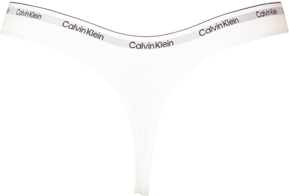 Thumbnail 3 de Lot de 3 strings femme Calvin Klein (Thong) en coton et élasthanne