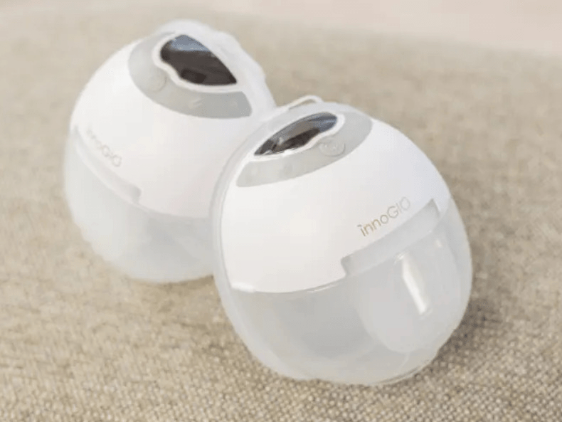 Detalle 2 de InnoGIO GIOmum Line Sacaleches Doble Portátil con Luz