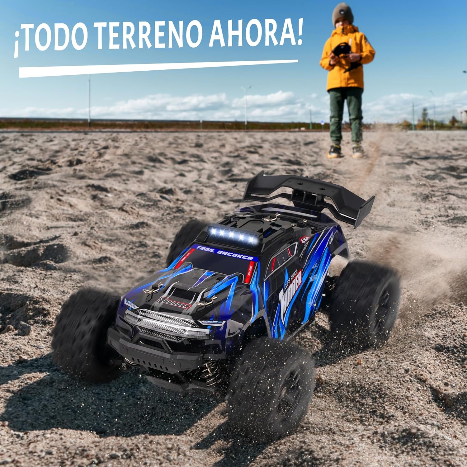 Thumbnail 6 de Joytreky Coche Teledirigido 1:18 40 km/h