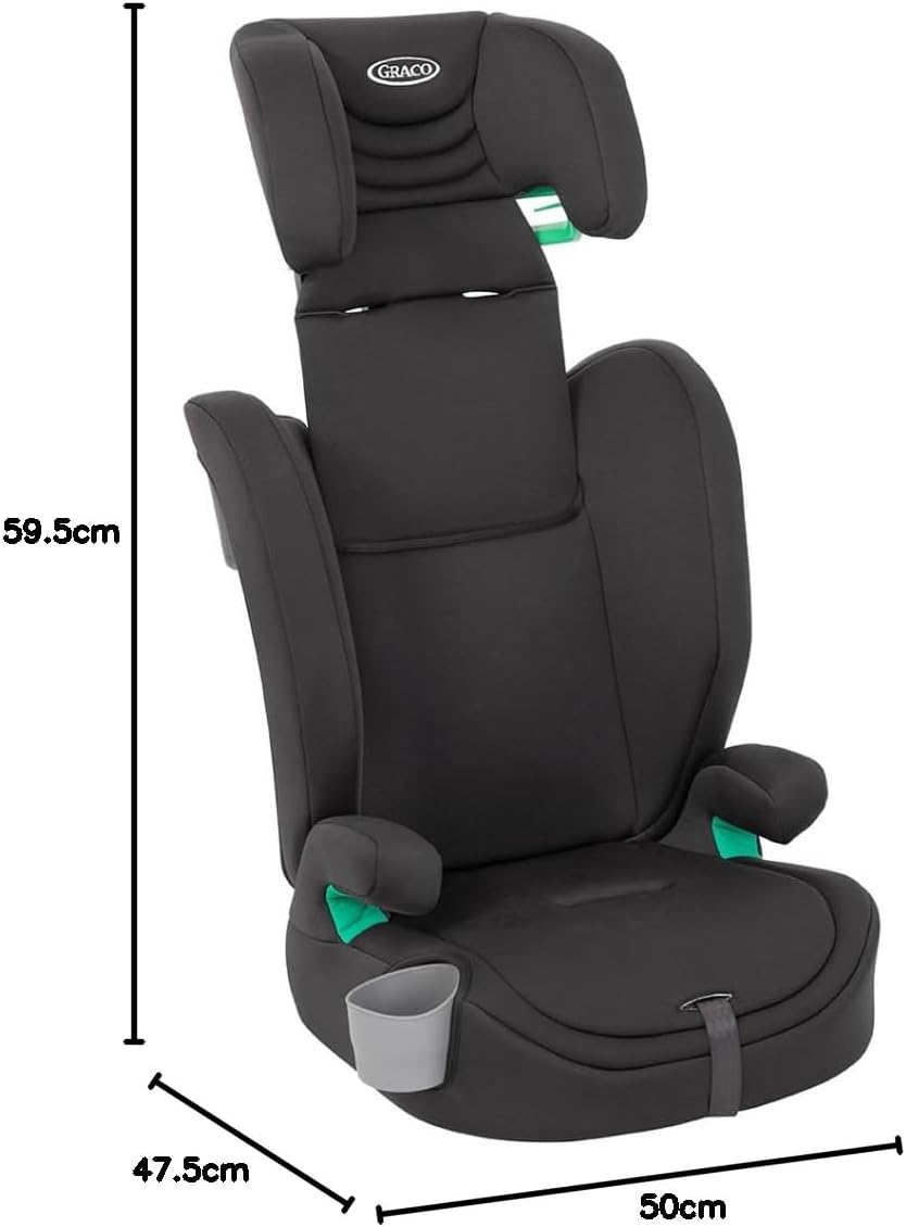 Thumbnail 4 de Graco Eldura R129 Rialzo 2 in 1 – da 76 a 150 cm, protezione Safety Surround, Midnight