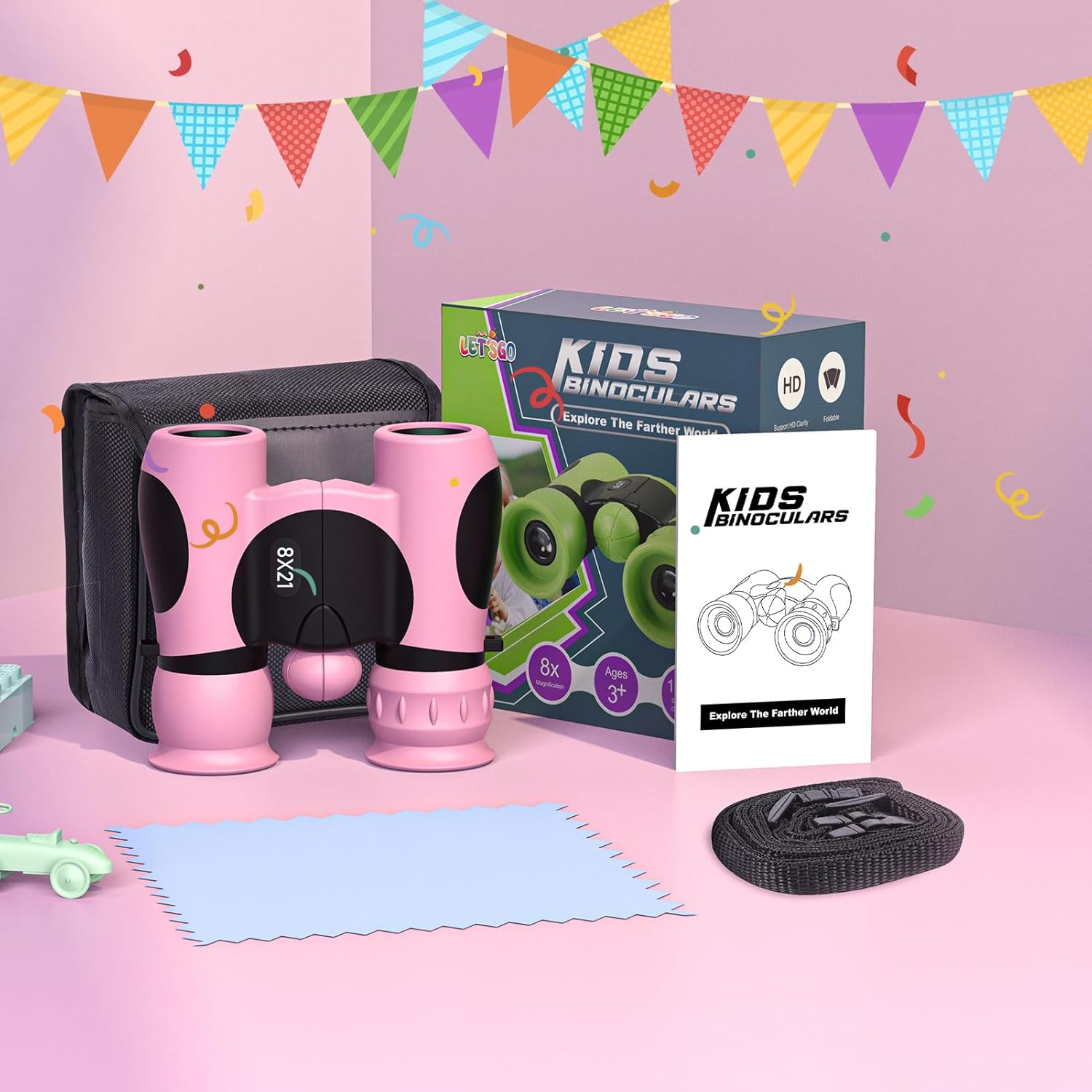Thumbnail 6 de Kinderfernglas für Mädchen 3–12 Jahre