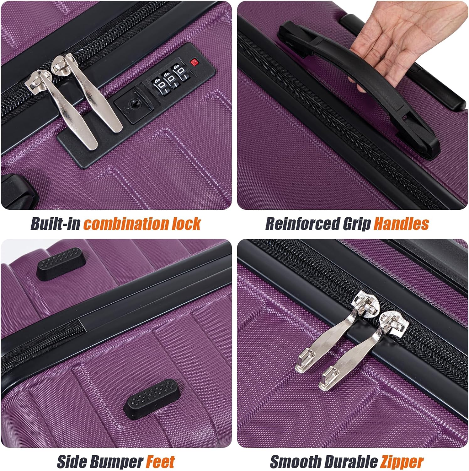 Detalle 2 de Cosbarn Luggage Set ABS