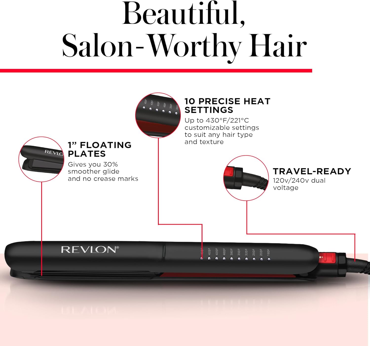 Thumbnail 4 de Revlon SmoothStay Alisador 25 mm con aceite de coco 💇♀