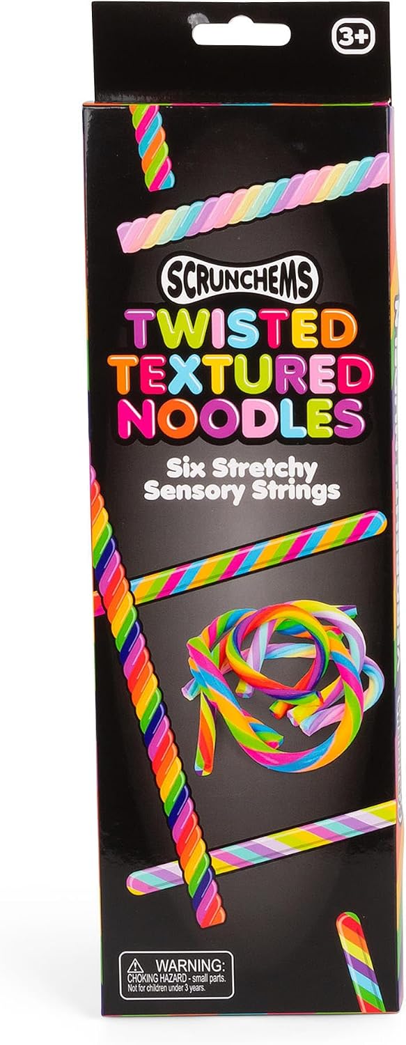 Detalle de Scrunchems Twisted Textured Noodles stress toy