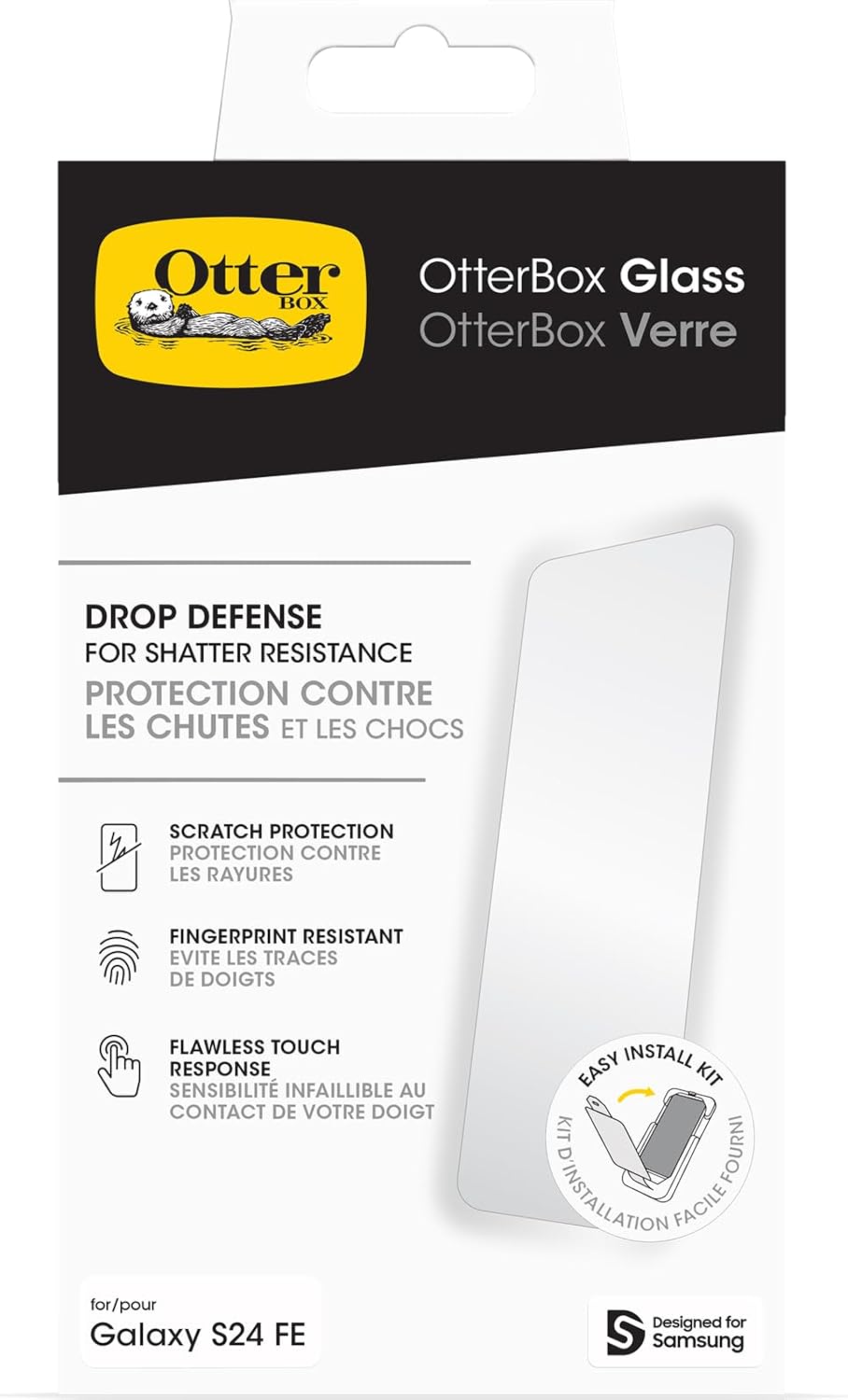 Thumbnail 4 de OtterBox Protecteur d'écran Premium Glass S23 FE