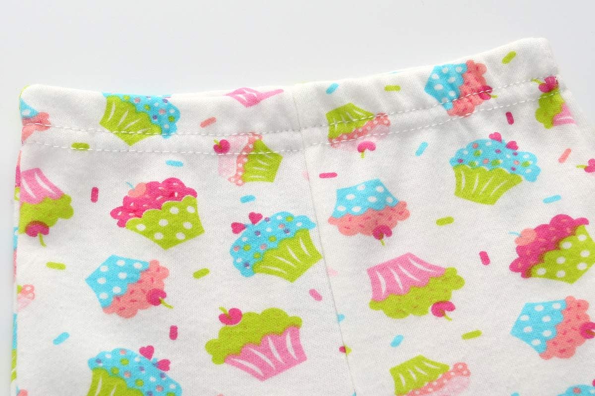 Detalle 2 de Chamie Baby Unisex Leggings Trousers 3-Pack — Cartoon Cotton Pants for Newborns 0-12 Months