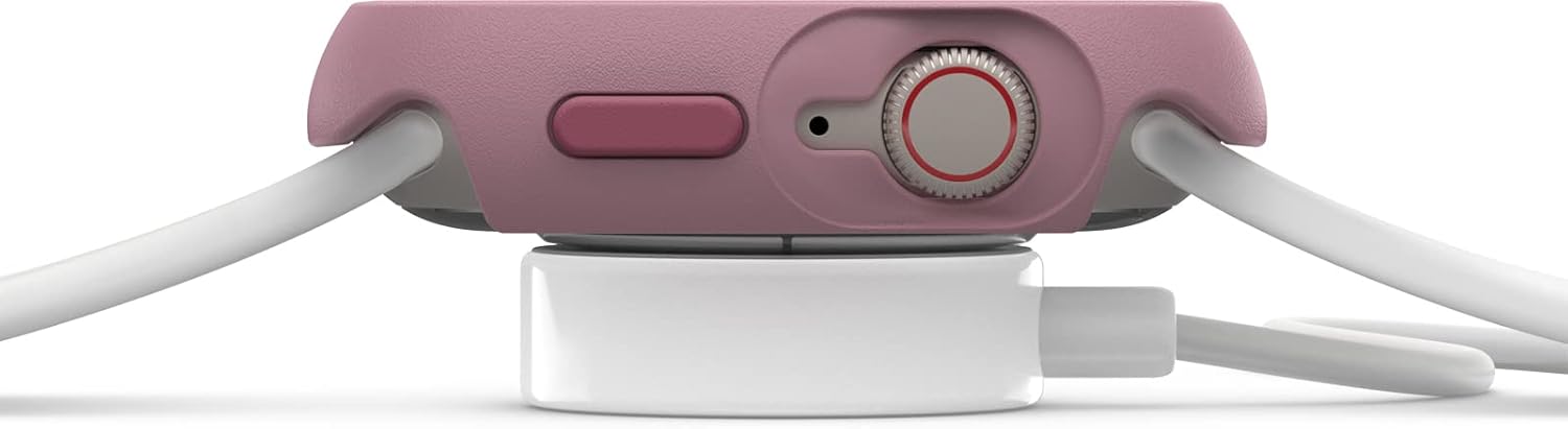 Thumbnail 3 de OtterBox Eclipse Watch Bumper with Integrated Glass Screen Protector for Apple Watch 45mm (Series 9/8/7) – Pink