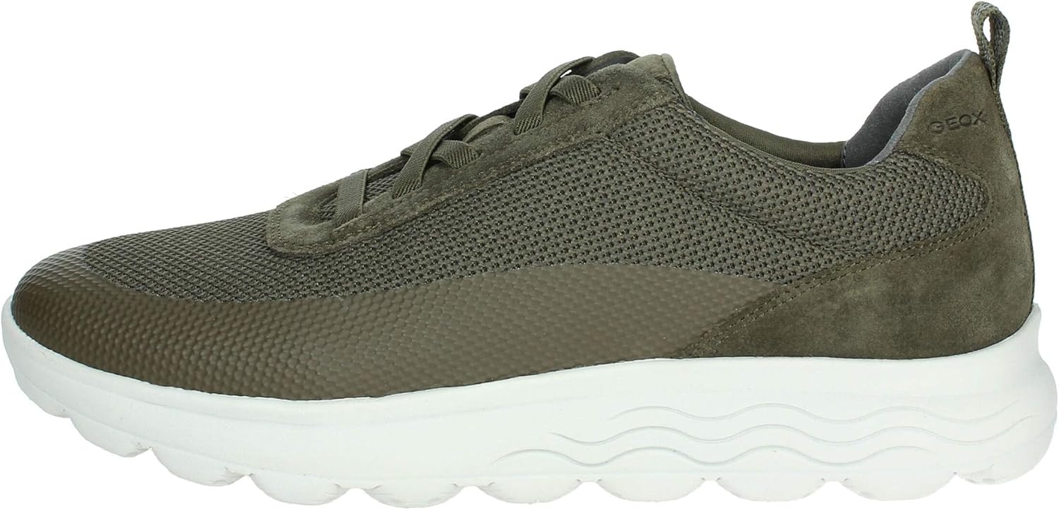 Detalle de Geox U Spherica A (Azul Navy) para hombre: zapatillas ligeras con amortiguación Zero-Shock y suela transpirable