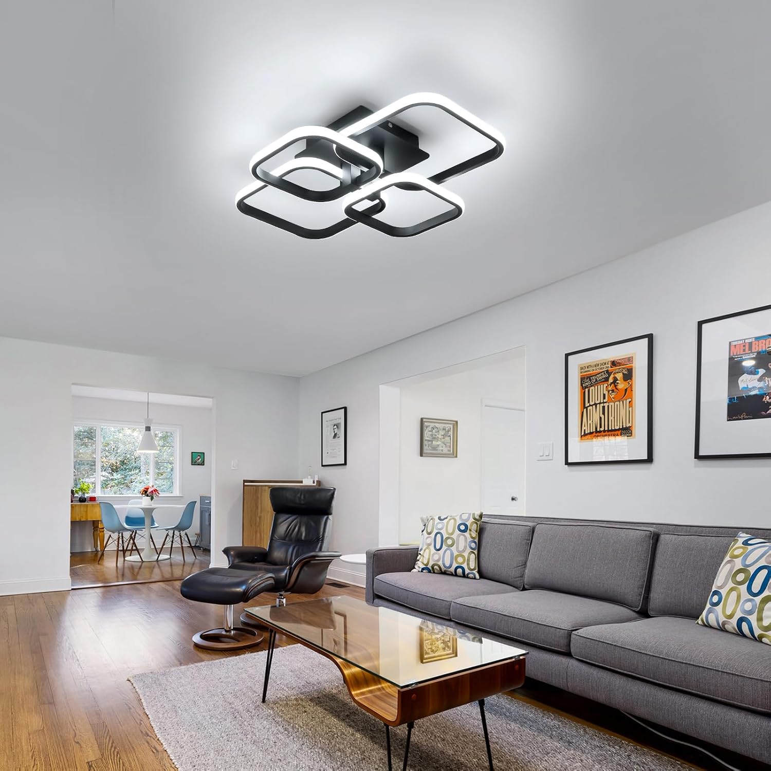 Thumbnail 1 de DELIPOP CHY-DIUCJ-890 LED Ceiling Light, 60W, 6,750 lm, 6500K