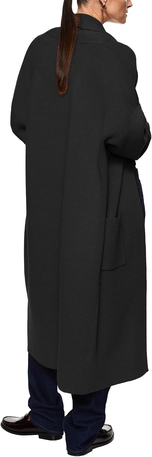 Detalle de Womens Long Sleeve Maxi Cardigan Oversized Coat