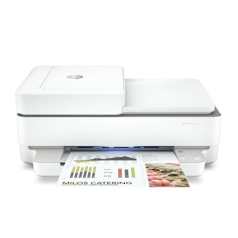Detalle de HP Envy 6432e: Impresora Multifunción Color con Dúplex WiFi y Fax