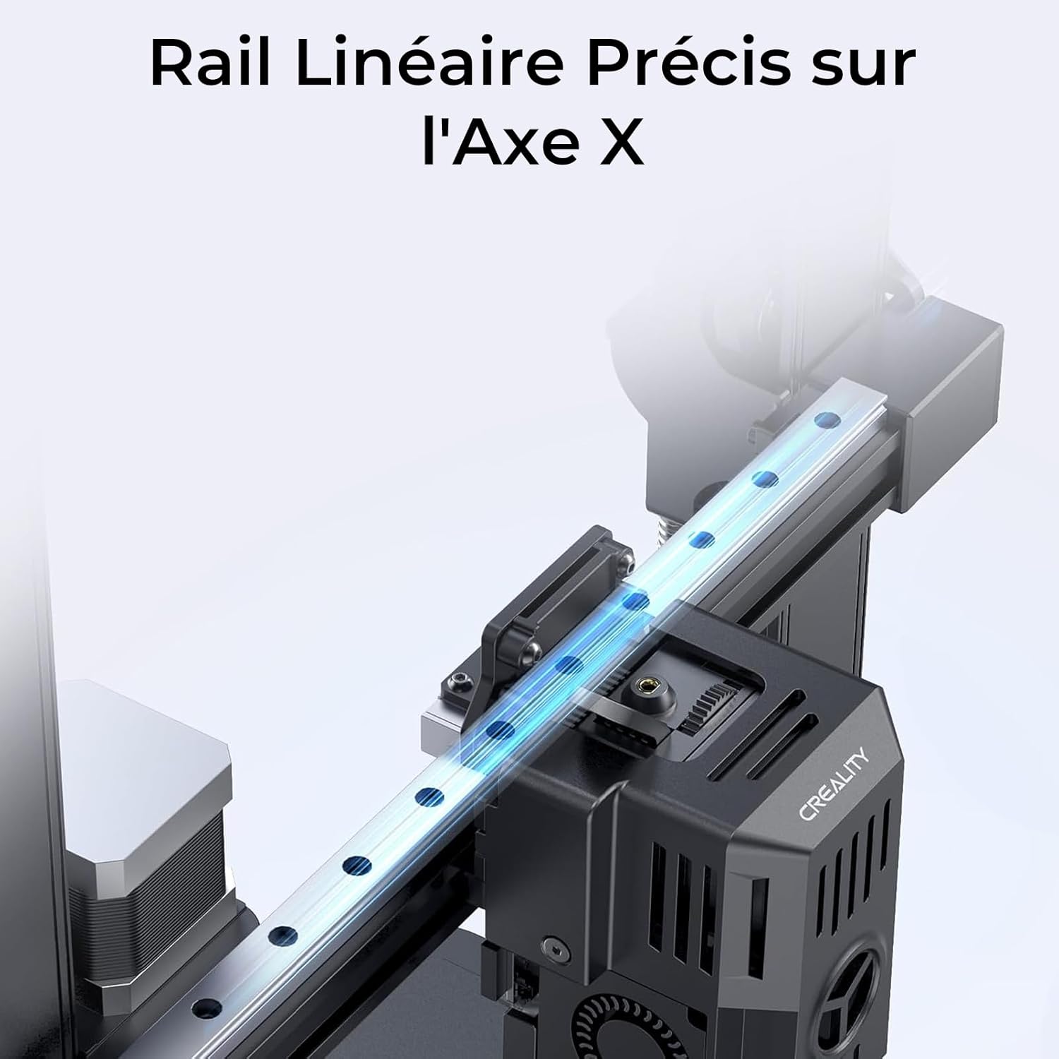 Detalle 2 de Creality Ender 3 V3 KE : imprimante 3D à haute vitesse avec calibrage automatique