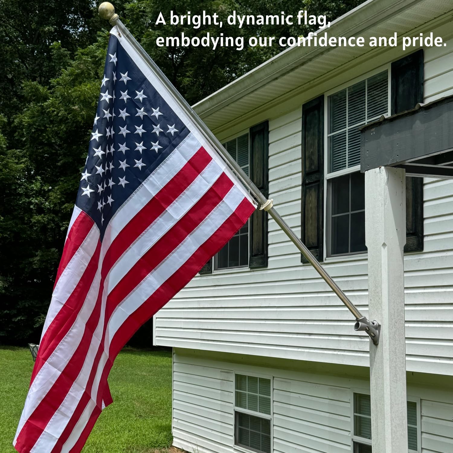 Thumbnail 6 de YIYUESQUHF DZ-NL-GQ3x5-02 American Flag, 3 x 5ft 350D Polyester