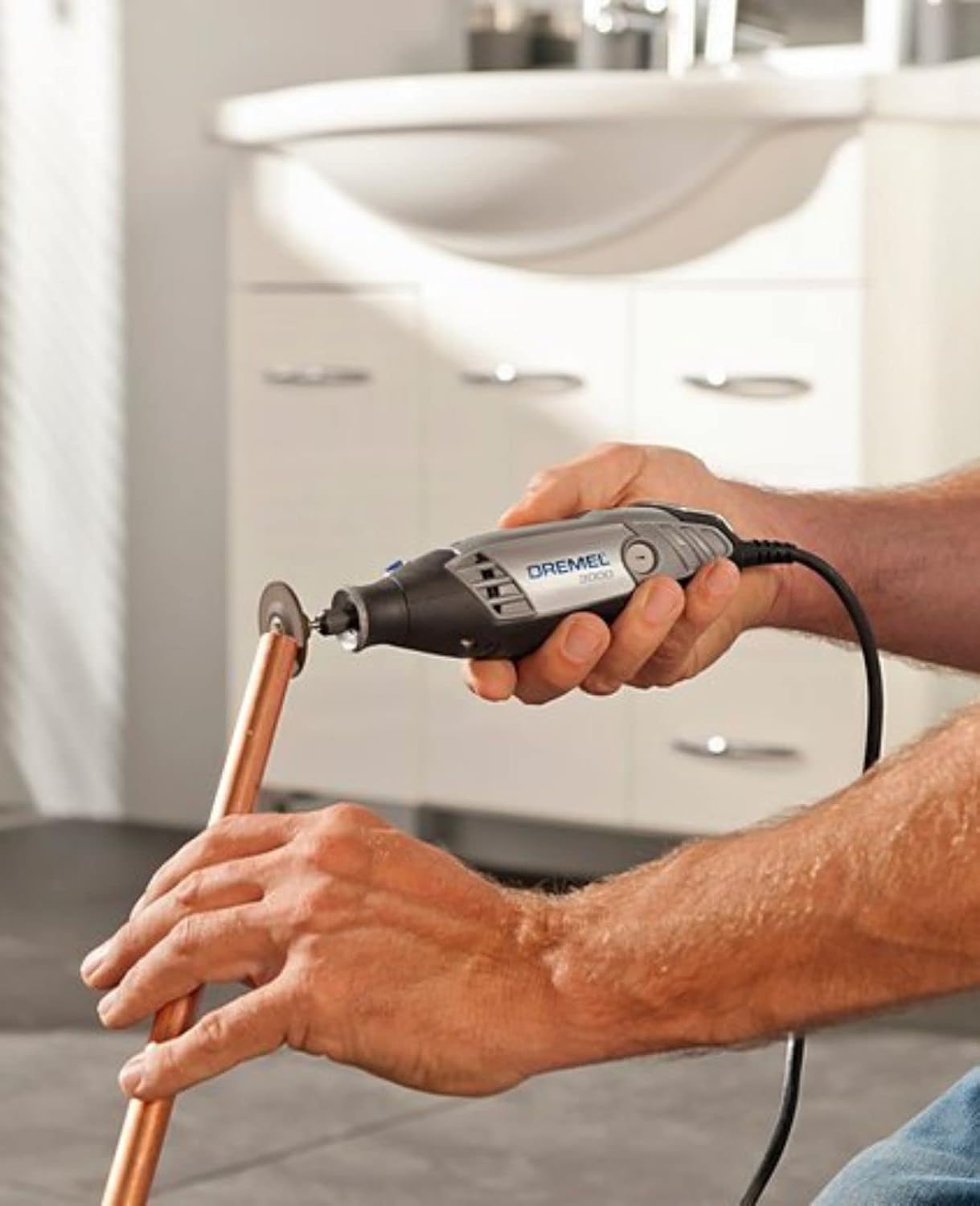 Thumbnail 3 de Dremel 3000 Multifunktionswerkzeug 130 W Set (15 Zubehörteile) – variable Drehzahl 10.000 bis 33.000 U/min